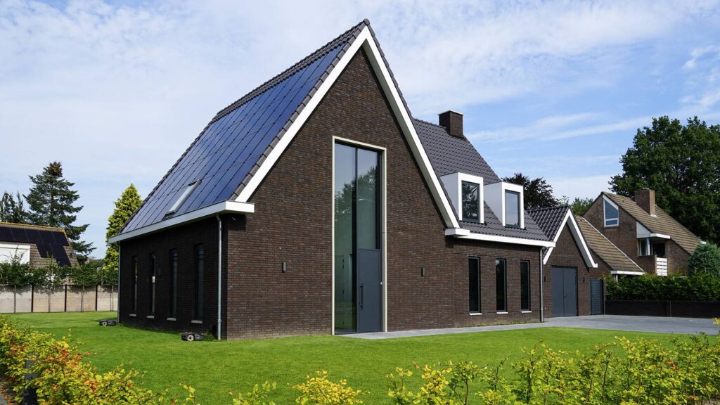 huis met alarmsysteem